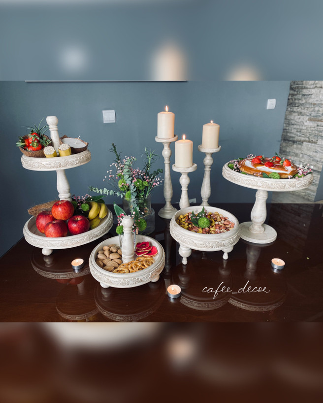 ست پذیرایی چوبی طرح منبت